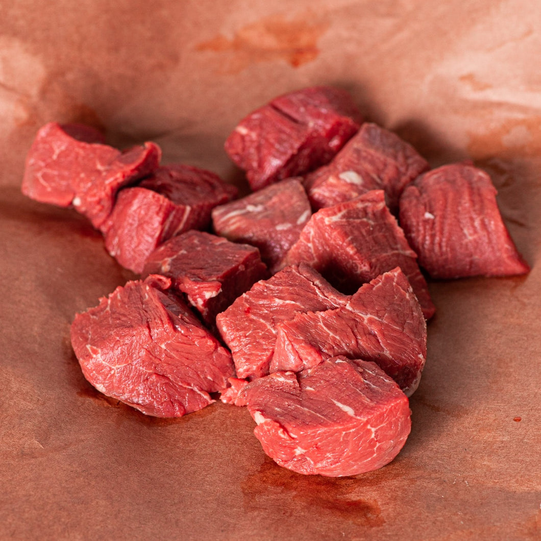 Prime Black Angus Beef Stew Cubes - 2 LB Pack